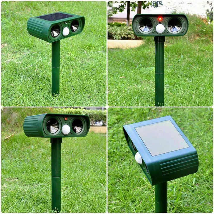 Lisslune | Solar Powered Ultrasonic Animal Repellent