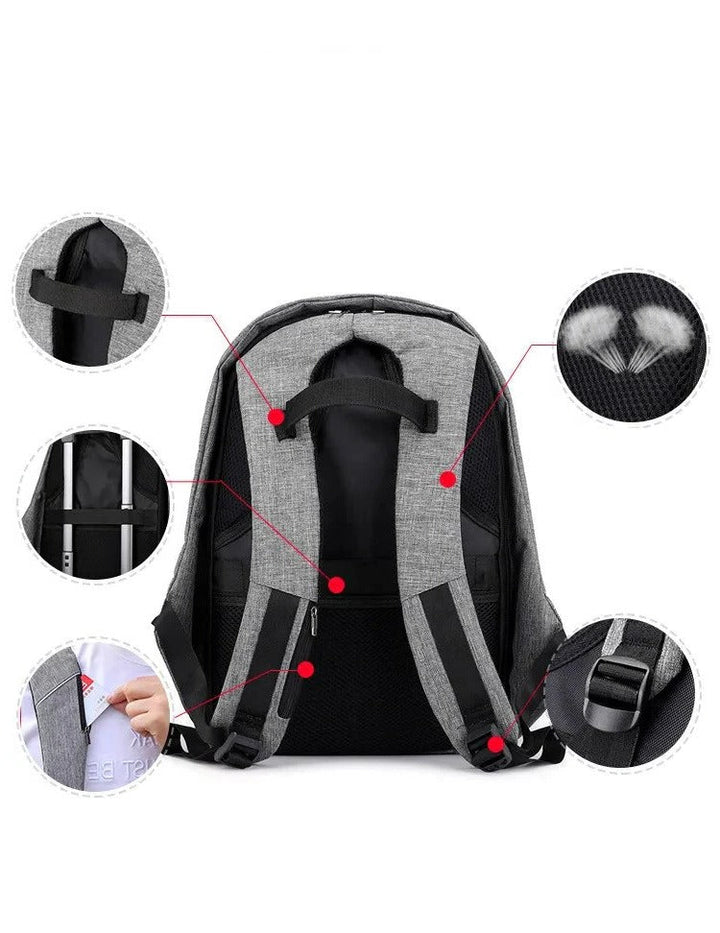 Lisslune | Multifunctional Waterproof Anti Theft Backpack