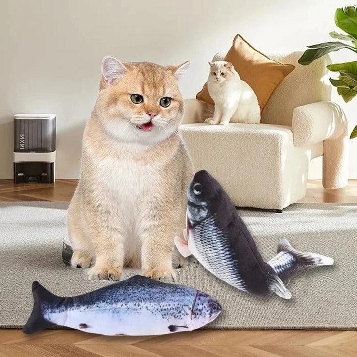 Lisslune | USB Charging Interactive Cat Toy Fish