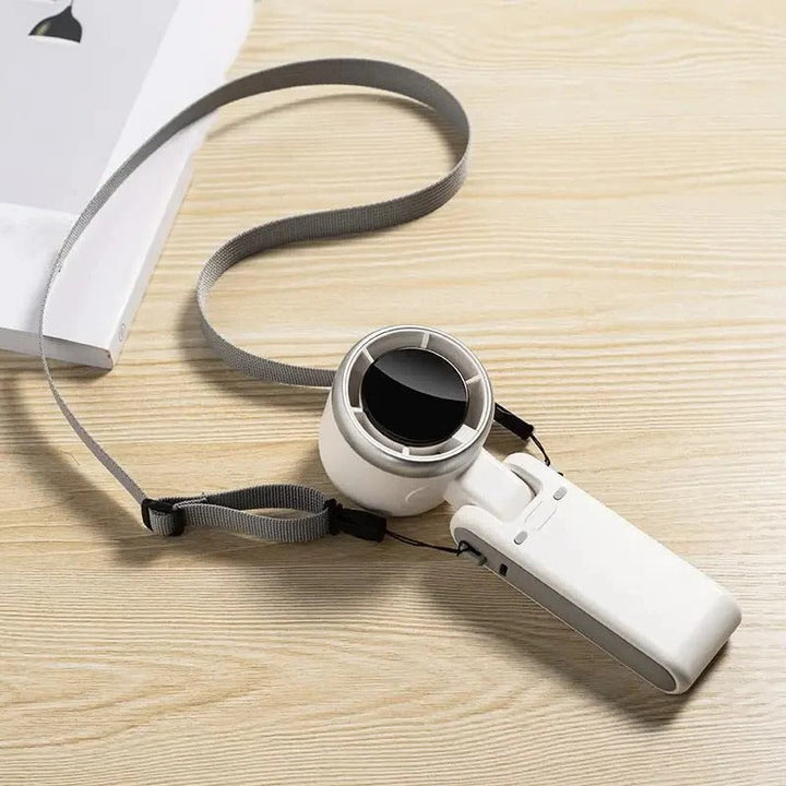 Lisslune | Foldable Handheld Turbo Fan with Digital Display