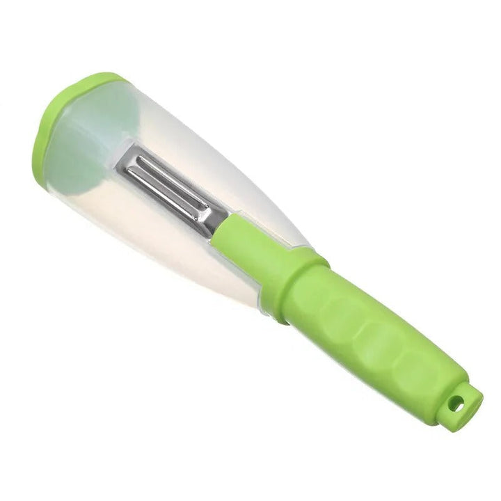 Lisslune | Multifunction Apple and Vegetable Peeler with Storage Tube