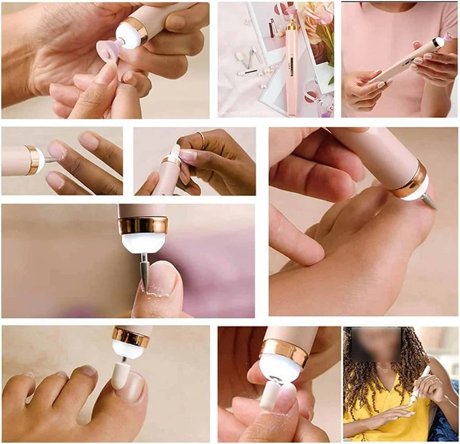 Lisslune | Professional Electric Salon Manicure Kit