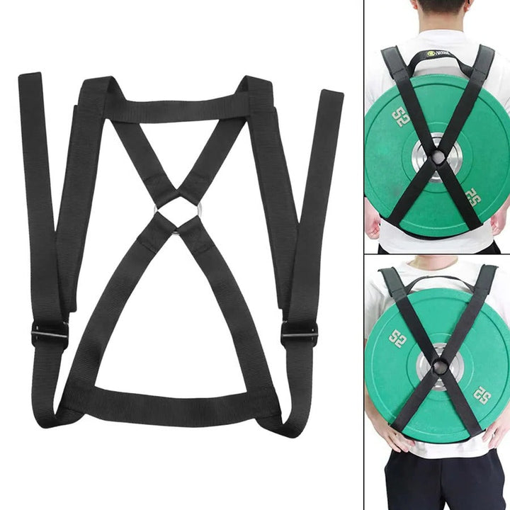 Lisslune | Adjustable Weighted Training Vest for Barbell Plates