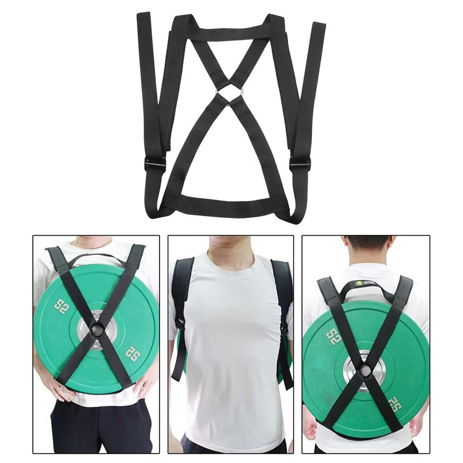 Lisslune | Adjustable Weighted Training Vest for Barbell Plates