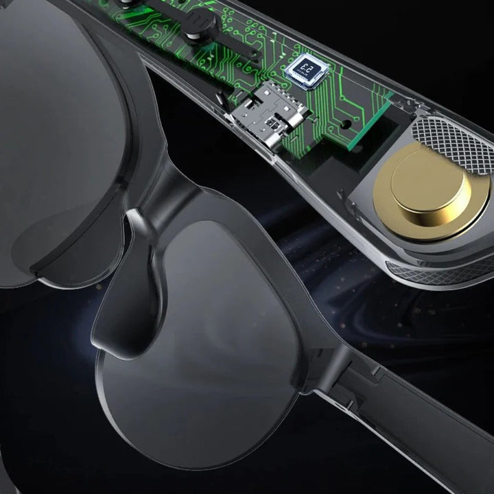 Lisslune | Smart Bluetooth Language Translation Earphone Glasses