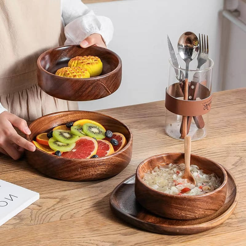 Lisslune | Wood Bowl for Food