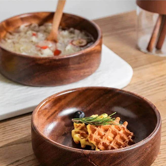 Lisslune | Wood Bowl for Food