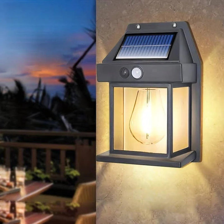 Lisslune | 2 Set Solar Wall Lamp Outdoor