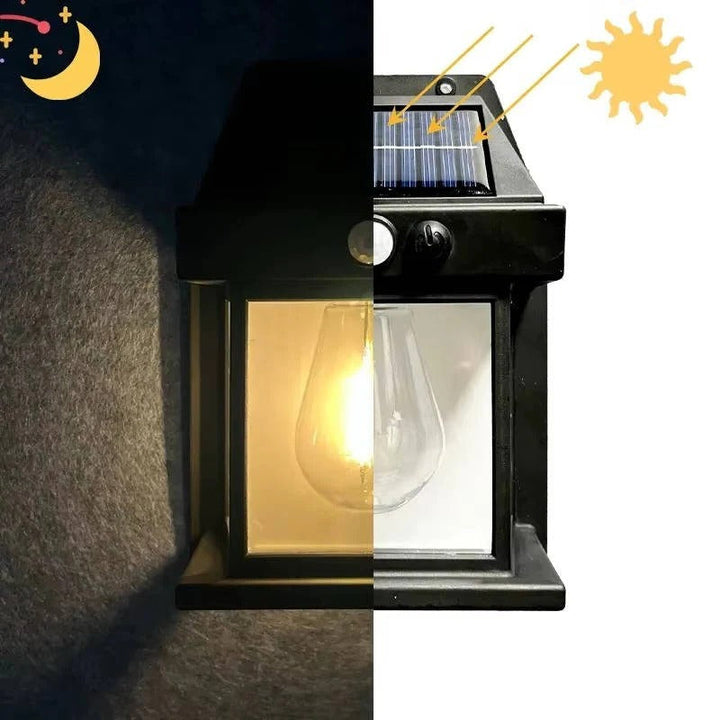 Lisslune | 2 Set Solar Wall Lamp Outdoor