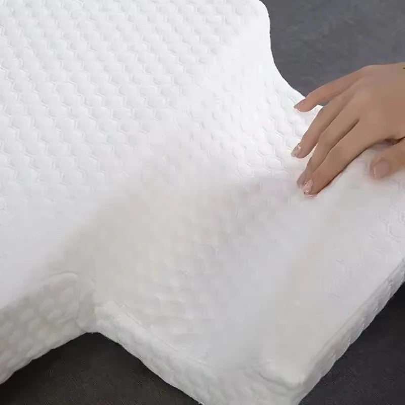 Lisslune | Orthopedic Couple Pillow with Arm Tunnel for Cuddling