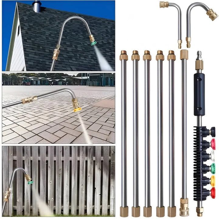 Lisslune | 4000 PSI Telescoping Power Washer Extension Wand