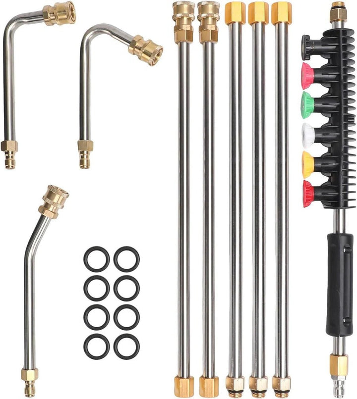 Lisslune | 4000 PSI Telescoping Power Washer Extension Wand
