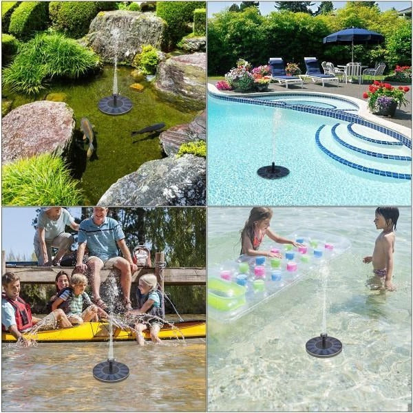 Lisslune | Solar Powered Water Fountain