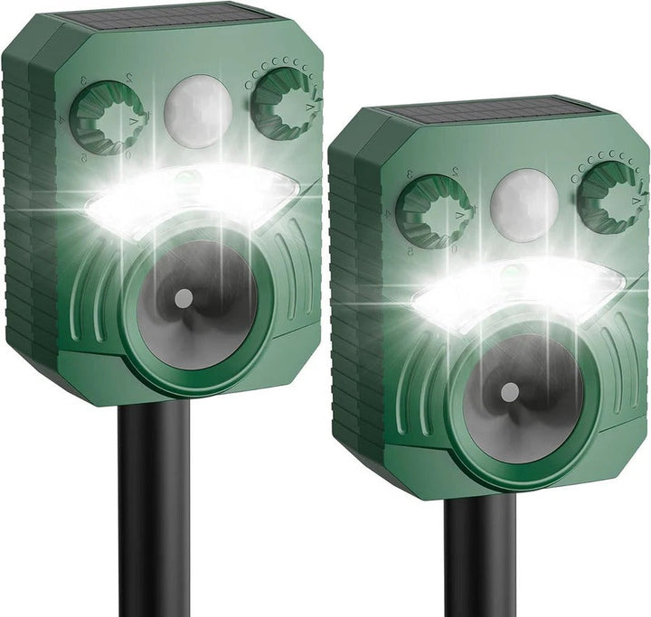Lisslune | Advanced Ultrasonic Outdoor Cat and Dog Deterrent