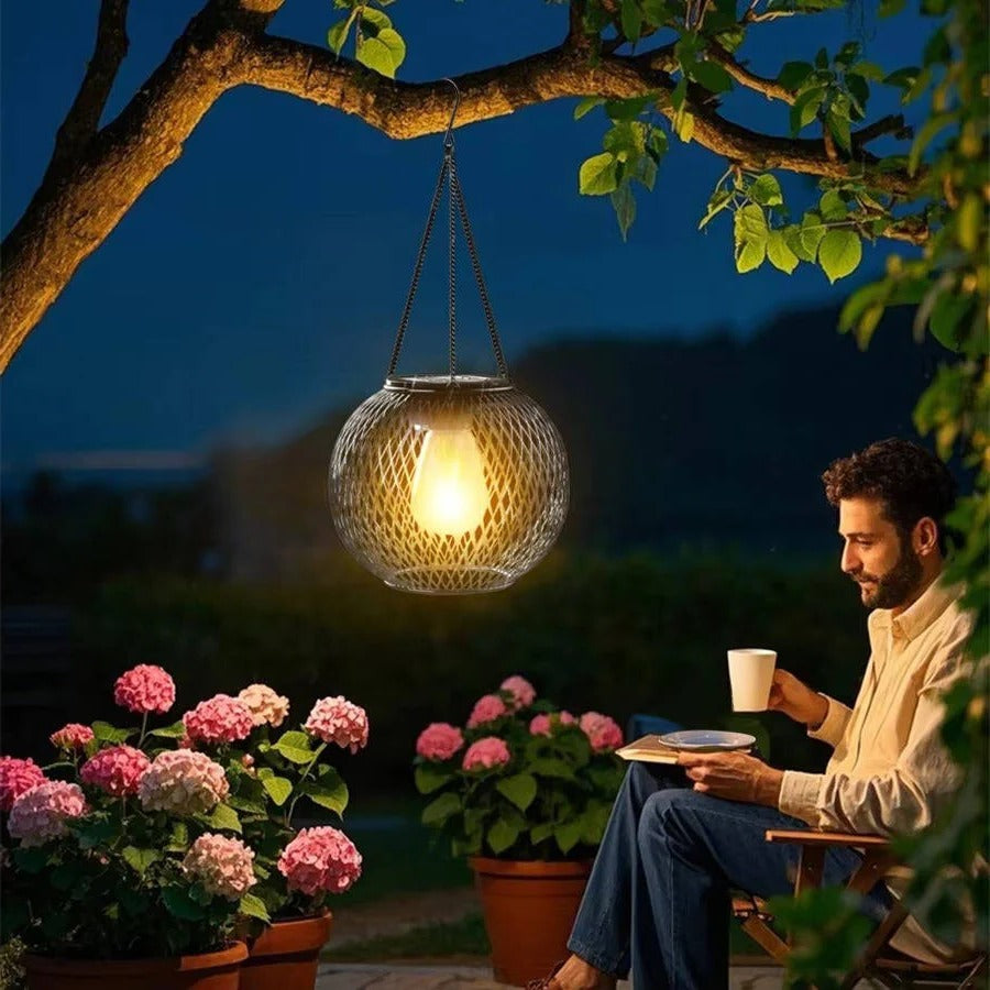 Lisslune | Outdoor Solar Hanging Lantern