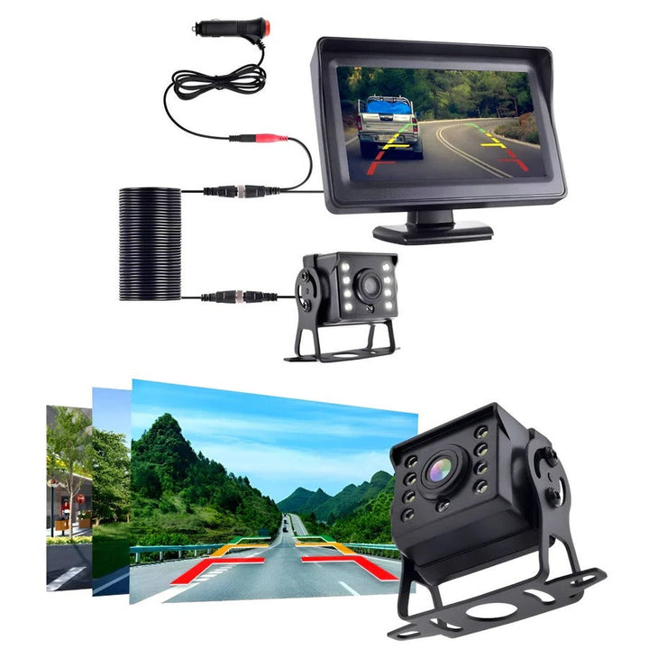Lisslune | Wireless Reverse Camera for Car, Truck Caravan