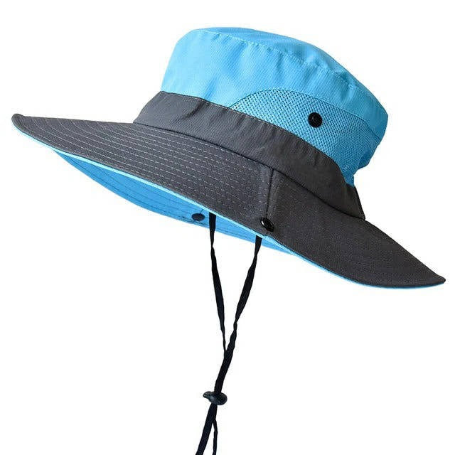 Lisslune | Foldable Sun Hat, UV Protection Fisherman Style with Adjustable Strap
