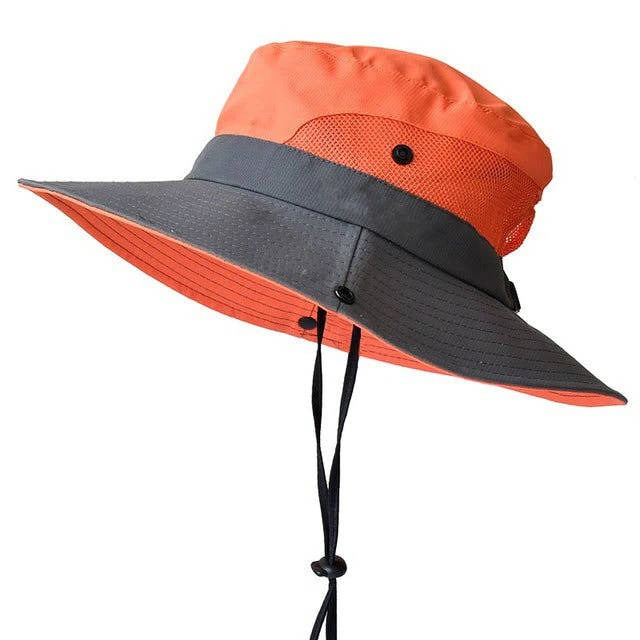 Lisslune | Foldable Sun Hat, UV Protection Fisherman Style with Adjustable Strap