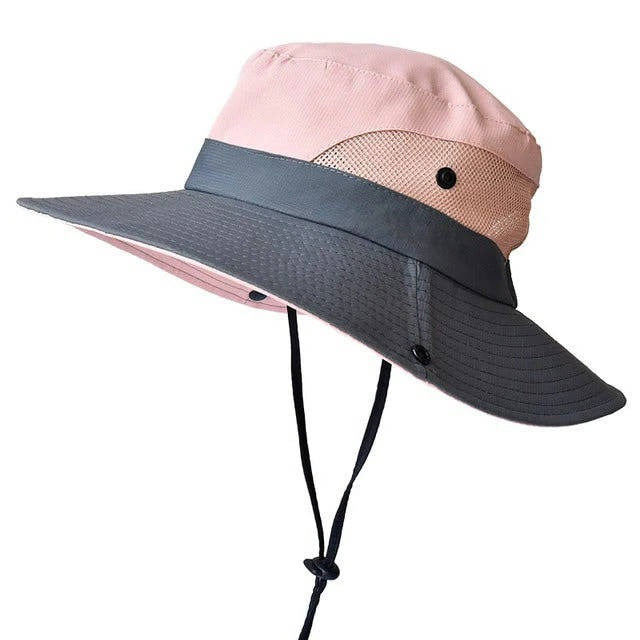 Lisslune | Foldable Sun Hat, UV Protection Fisherman Style with Adjustable Strap