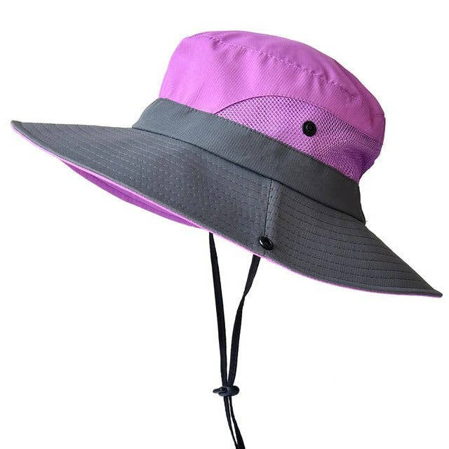 Lisslune | Foldable Sun Hat, UV Protection Fisherman Style with Adjustable Strap