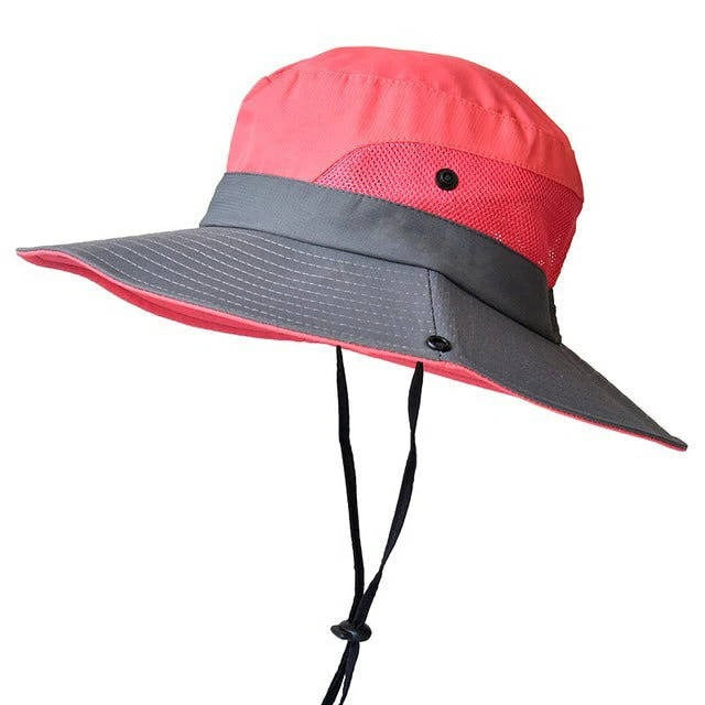 Lisslune | Foldable Sun Hat, UV Protection Fisherman Style with Adjustable Strap