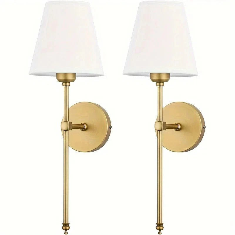 Lisslune | Wireless Wall Lights, Pack of 2