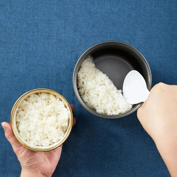 Lisslune | Mini Rice Cooker, 1.2 Qt Capacity with Non-Stick Pot