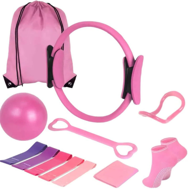 Lisslune | Pilates Ball and Resistance Band Set
