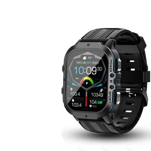 Lisslune | Waterproof Smartwatch,  Fitness Tracking, Bluetooth 5.0