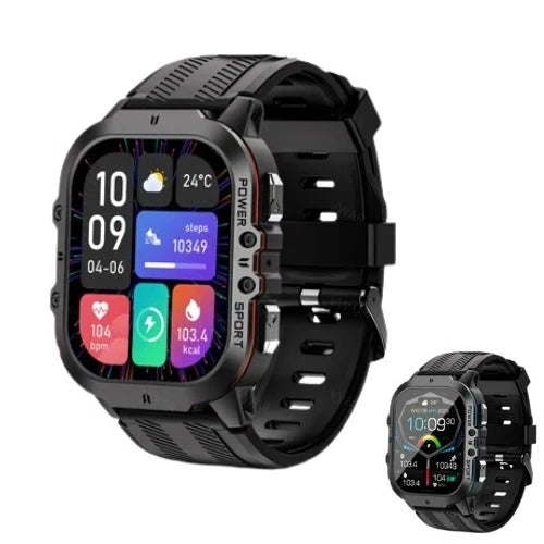 Lisslune | Waterproof Smartwatch,  Fitness Tracking, Bluetooth 5.0