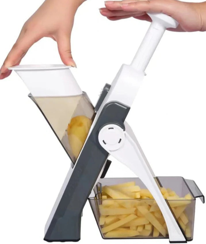 Lisslune | 5 in 1 Vegetable Slicer with Collecting Tray