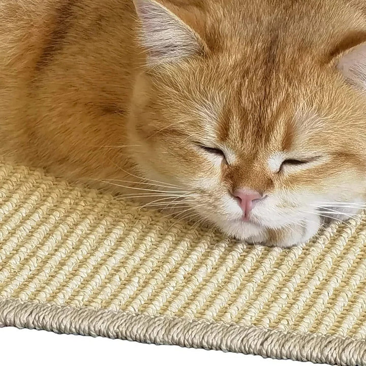 Lisslune | Sisal Cat Scratcher Board Mat, Durable Scratch Pad for Cats