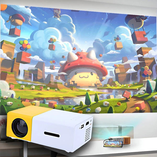 Lisslune | HD Mini Home Cinema Projector