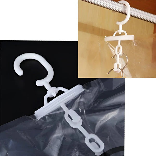Lisslune | Hanging Vacuum Storage Bags, Set of 4