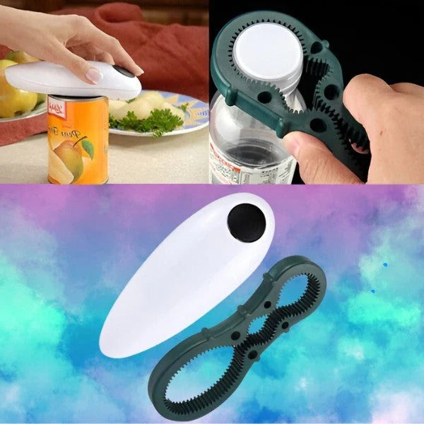 Lisslune | Electric Can Opener and Bottle Opener