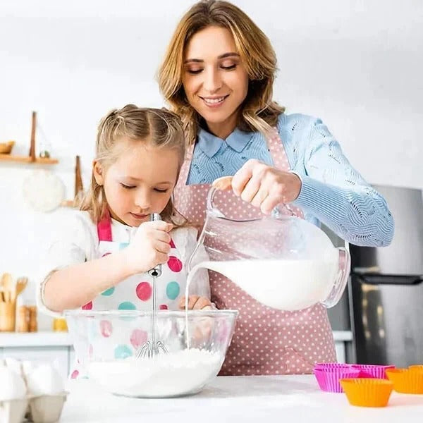 Lisslune | Automatic Whisk, 3 Speed Non-Stick Friendly Wisk