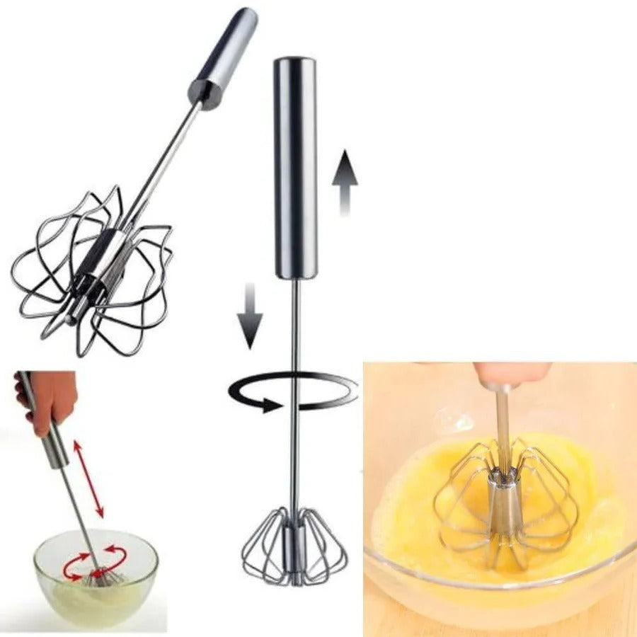 Lisslune | Automatic Whisk, 3 Speed Non-Stick Friendly Wisk