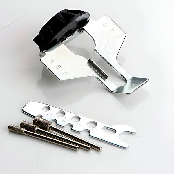 Lisslune | Chainsaw Sharpener with Integrated Sharpener