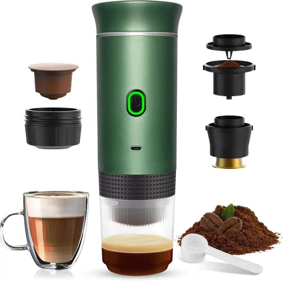 Lisslune | Portable Coffee Maker Espresso Cappuccino and Drip