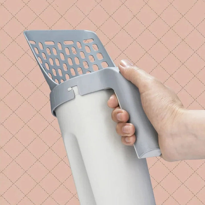 Lisslune | All in One Cat Litter Scoop, Gray