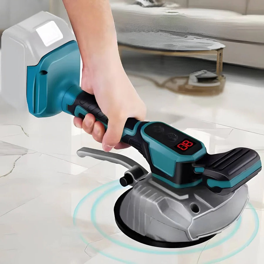 Lisslune | Tile Suction and Vibration Tool, 5.1" Cup, 20,000 RPM