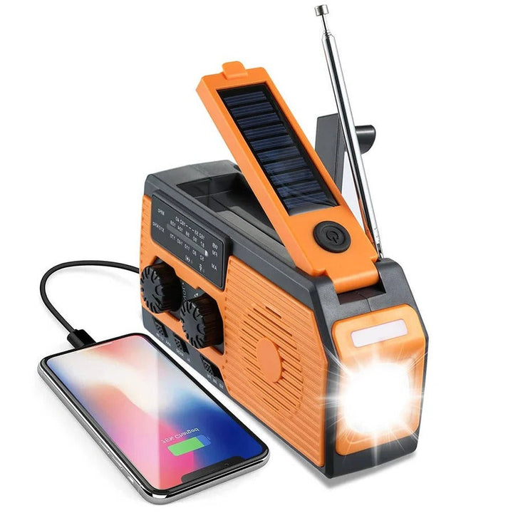 Lisslune | Solar Hand Crank Emergency Radio