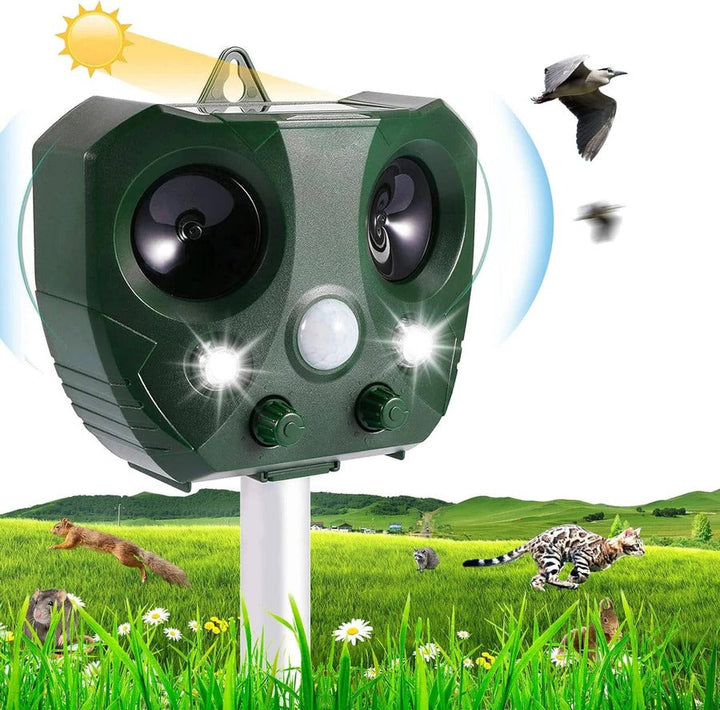 Lisslune | Pigeon Bird Scarer Ultrasonic and Pest Defender