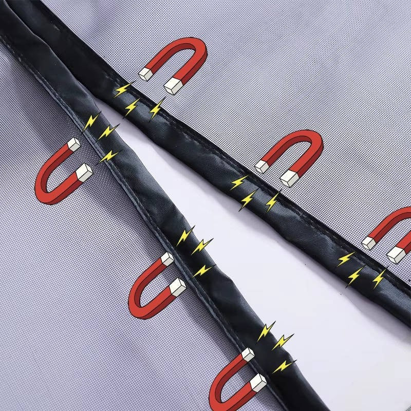Lisslune | Adjustable Magnetic Screen Door for Insect Protection