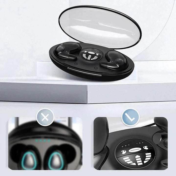 Lisslune | Earbuds for Sleeping, Lightweight, Slim Design for Night-time Comfort