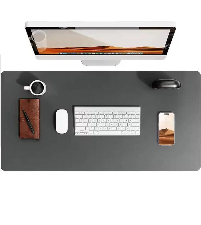 Lisslune | Luxury Leather Desk Pad Smooth Writing & Mouse Surface