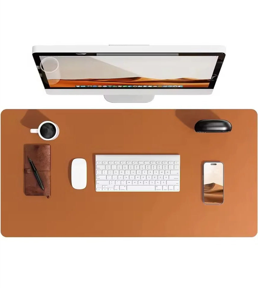 Lisslune | Luxury Leather Desk Pad Smooth Writing & Mouse Surface