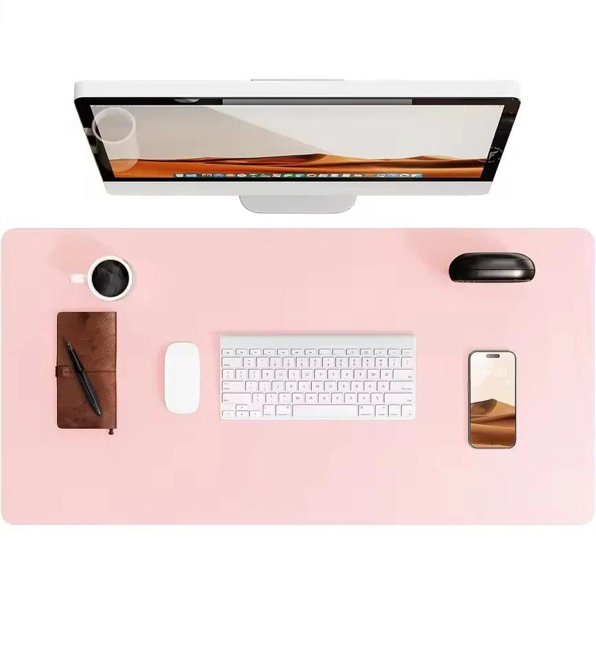 Lisslune | Luxury Leather Desk Pad Smooth Writing & Mouse Surface