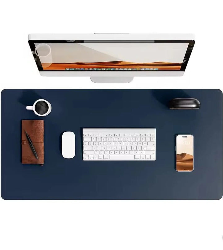 Lisslune | Luxury Leather Desk Pad Smooth Writing & Mouse Surface
