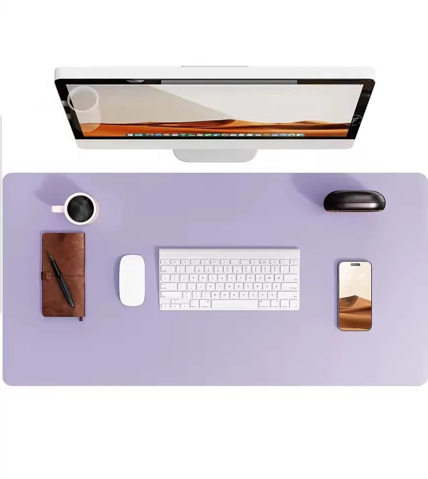 Lisslune | Luxury Leather Desk Pad Smooth Writing & Mouse Surface